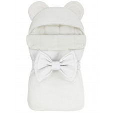 Конверт "Мишка" White Флис Деми